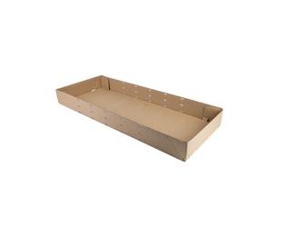 SKID 6 bodem + deksel met barcode - wit