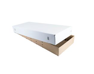 SKID 8 bodem + deksel met barcode - wit