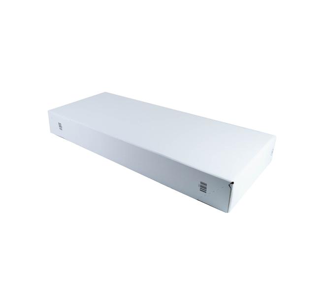 SKID 8 bodem + deksel met barcode - wit