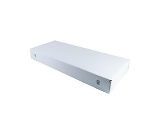 SKID 8 bodem + deksel met barcode - wit