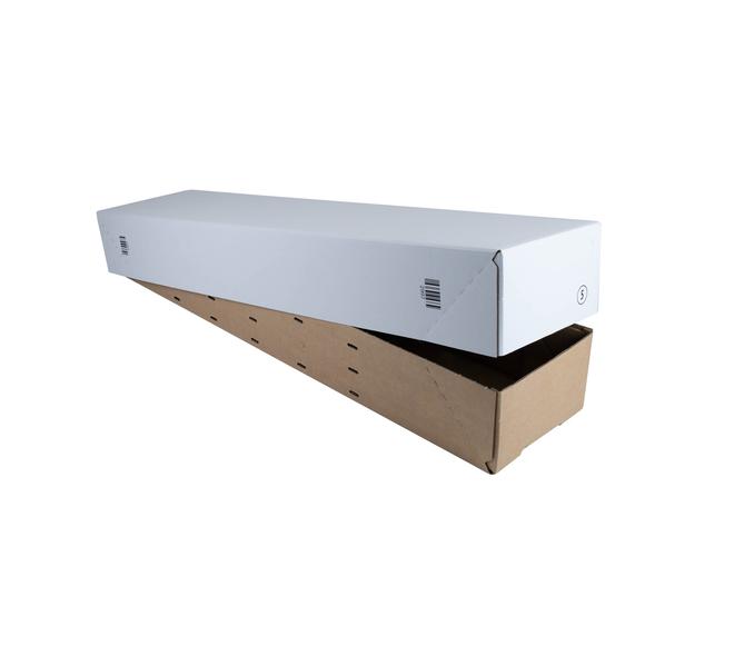 SKID 5 bodem + deksel met barcode - wit