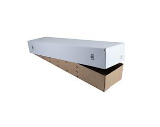SKID 5 bodem + deksel met barcode - wit