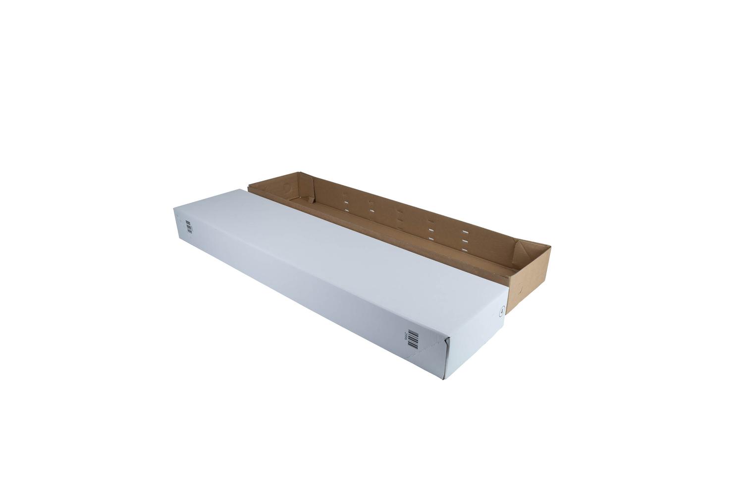 SKID 4 bodem + deksel met barcode - wit