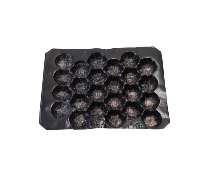 Appelpakblad plastic zwart