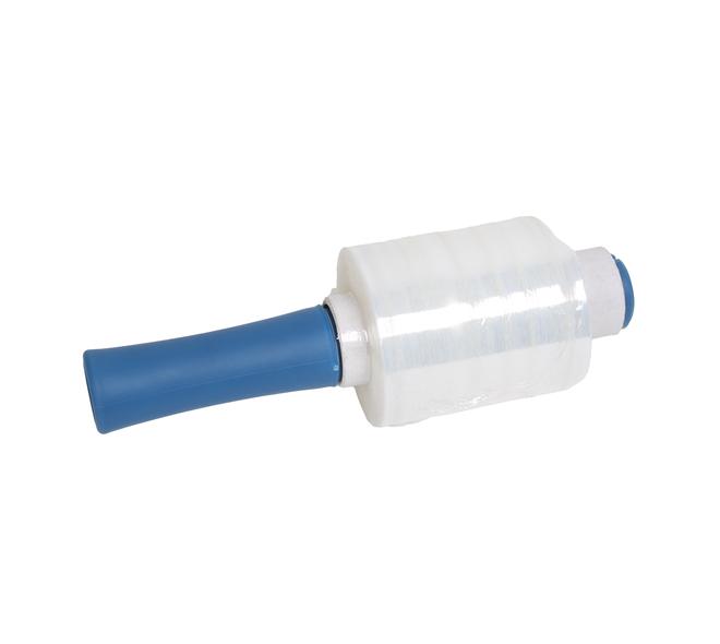 Handafroller tbv handwikkelfolie 10cm - blauw