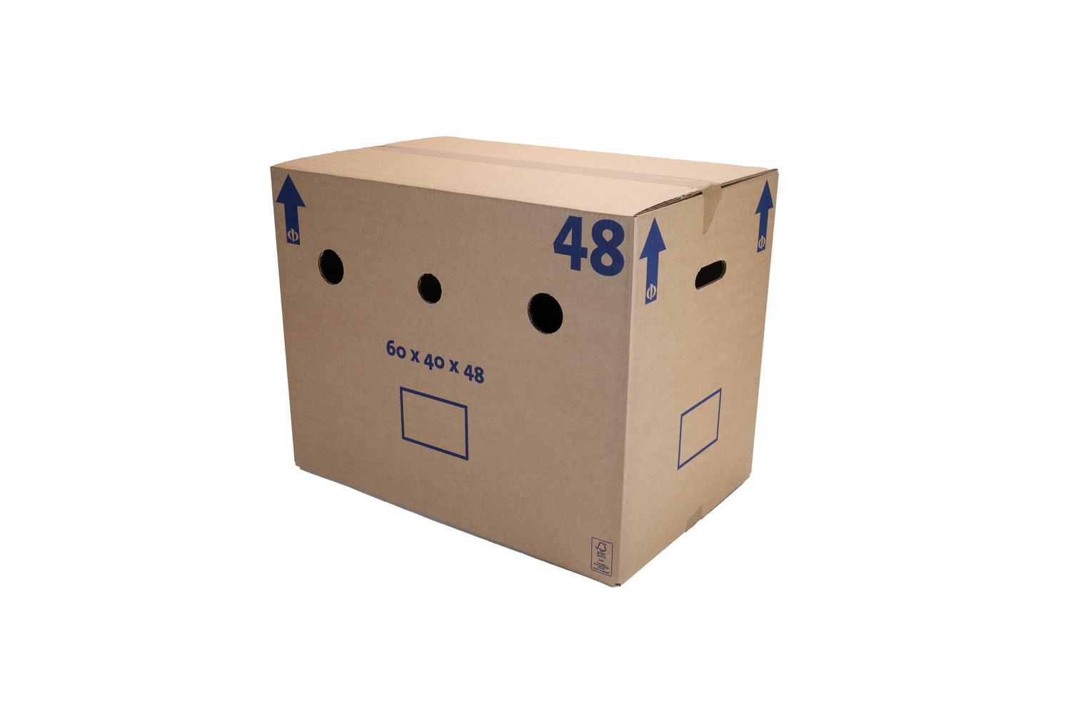 Eurodoos 48 zwaar 586x386x454mm met luchtgaten