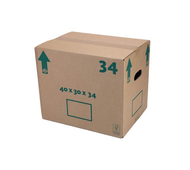 Halve eurodoos 34 40x30x34cm