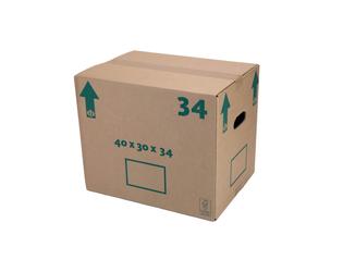Halve eurodoos 34 40x30x34cm