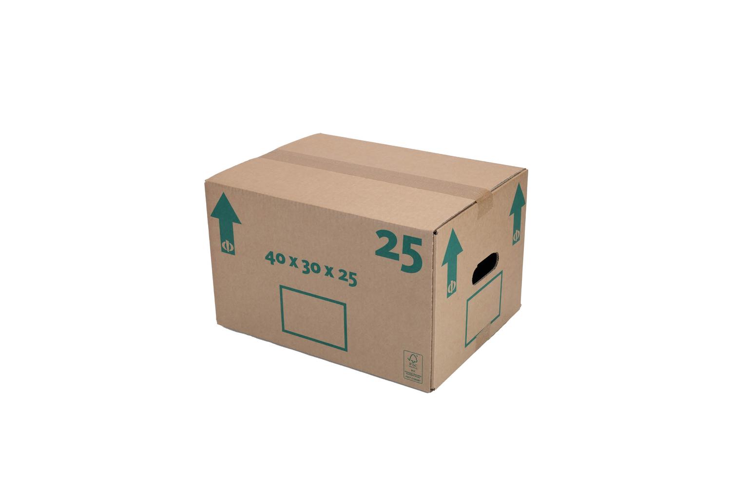 Halve eurodoos 25 40x30x25cm