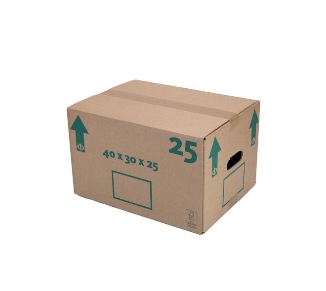 Halve eurodoos 25 40x30x25cm