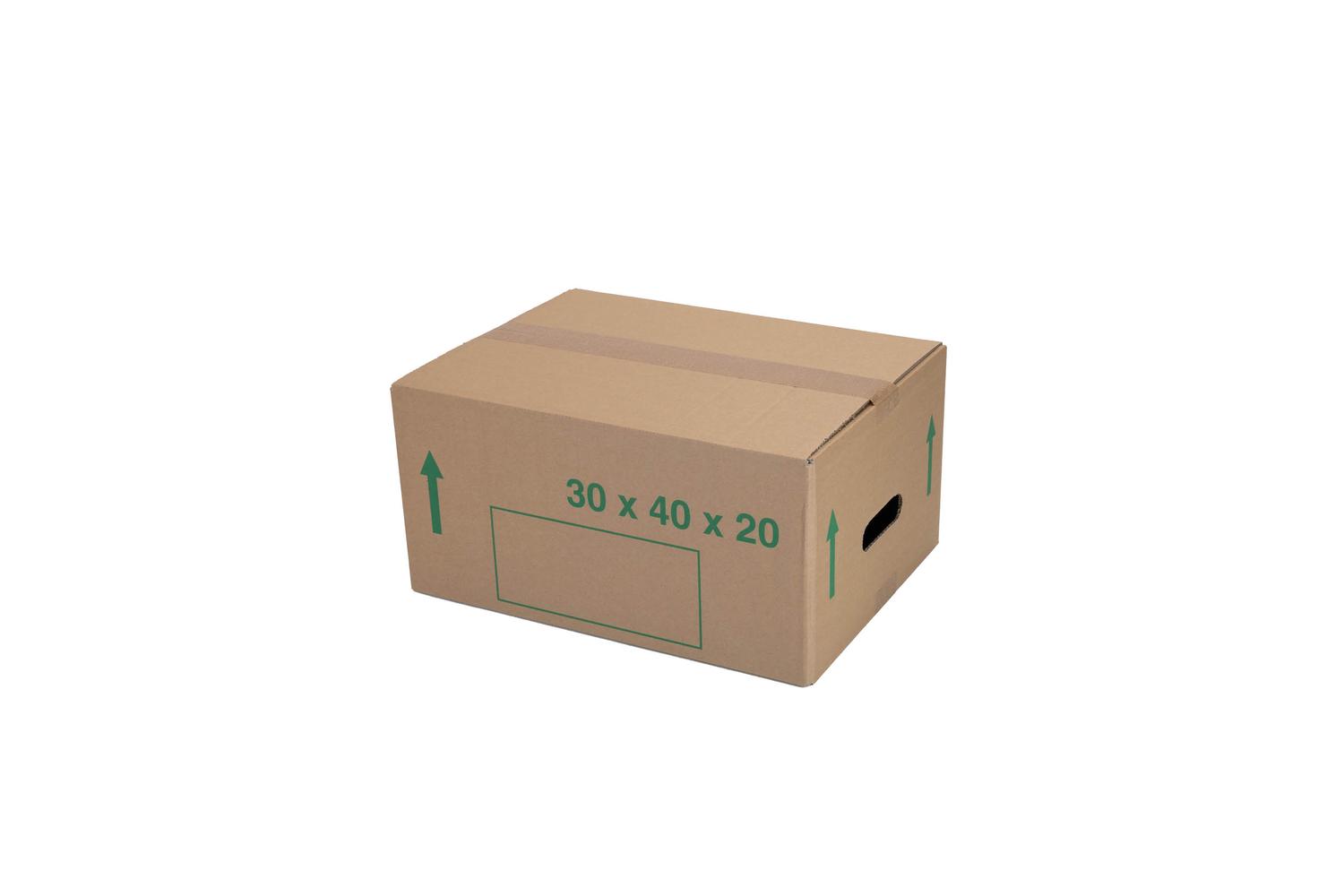 Halve eurodoos 20 40x30x20cm