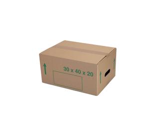 Halve eurodoos 20 40x30x20cm