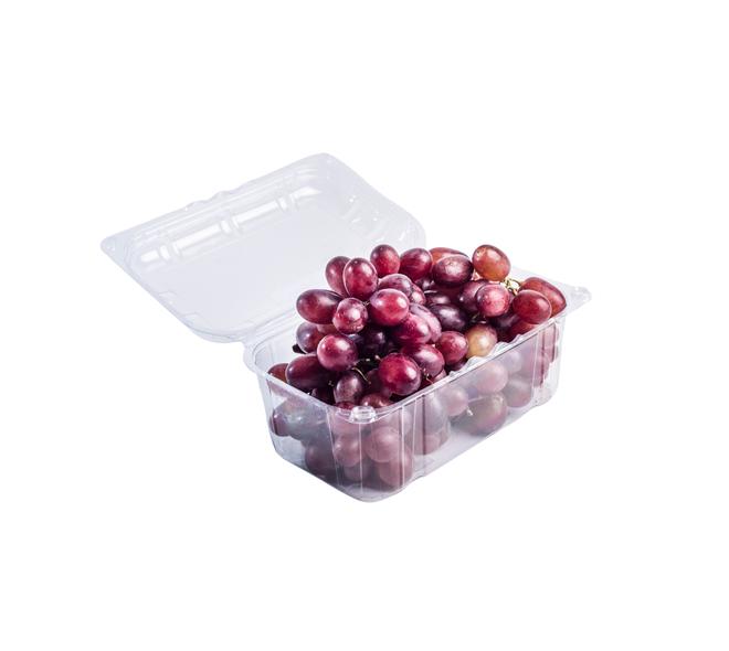 Clamshell PET 750gr 185x185x74mm - transparant