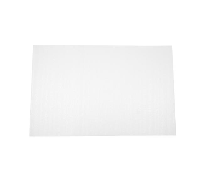 Foamvellen 540x360x0.8mm - wit