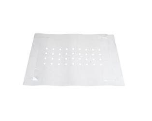 LDPE Dekvellen 460x360mm met trottoiruitstansing - transparant
