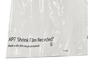 Krimpfolie 300my 6x25m 30% Recycled - wit