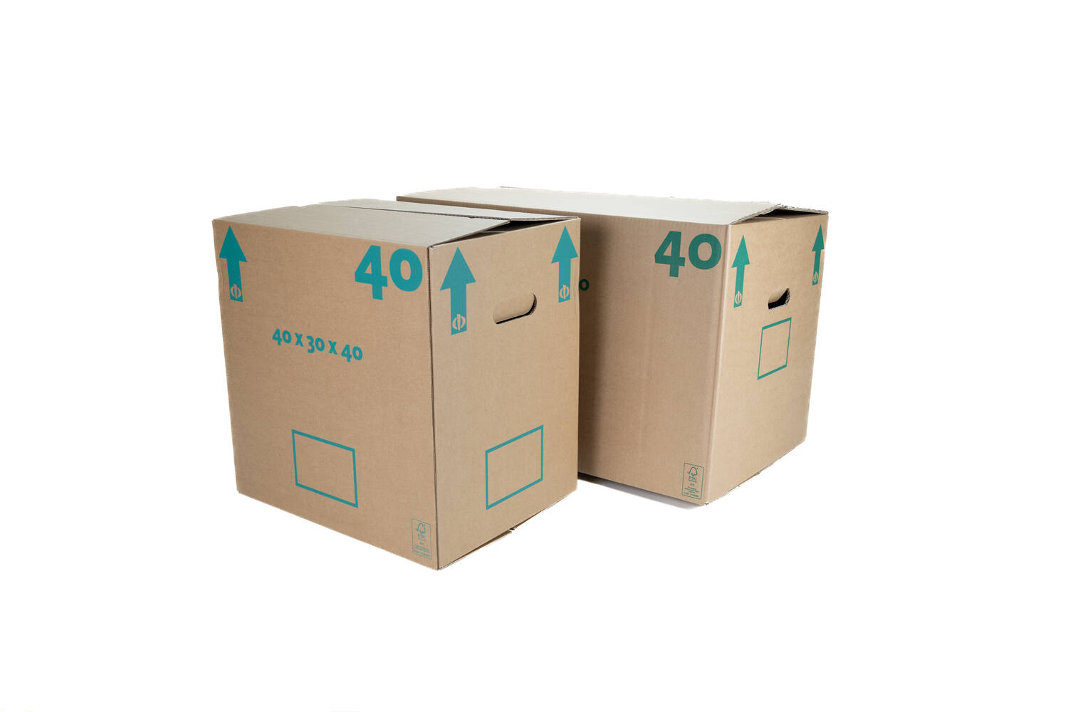 Halve eurodoos 100 40x30x100cm