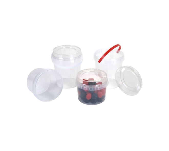 PP Deksel transparant 1kg