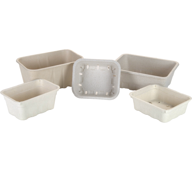 Pulp 2 stuks rond 145x85x45mm - zwart
