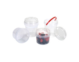 PP Deksel transparant 1kg
