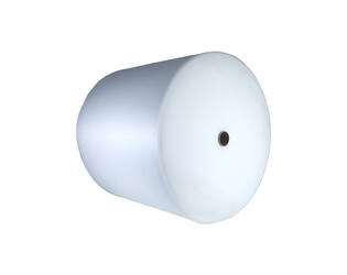 Pe foamrol voorzien van afscheur perforatie 75cmx120mtr